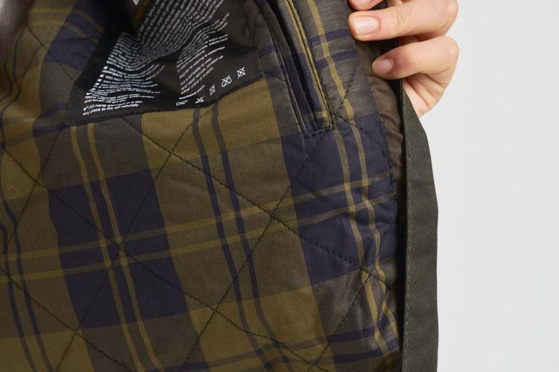 Giubbotto donna Green Maxine cerato verde oliva LWX1488 OL99 BARBOUR 
