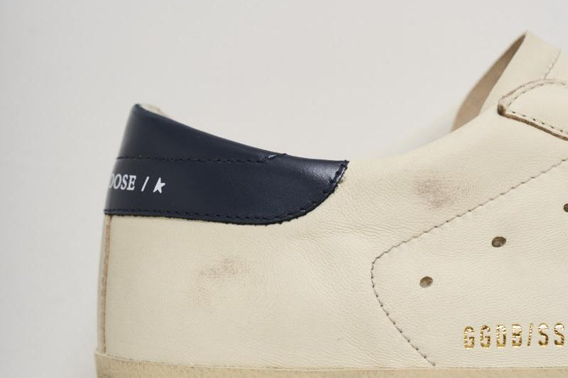 Sneakers uomo Super-Star bianca GMF00101 F00416415430 GOLDEN GOOSE 