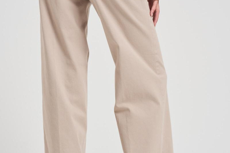 Pantalone in gabardina di cotone donna A04736T3 047 PESERICO 