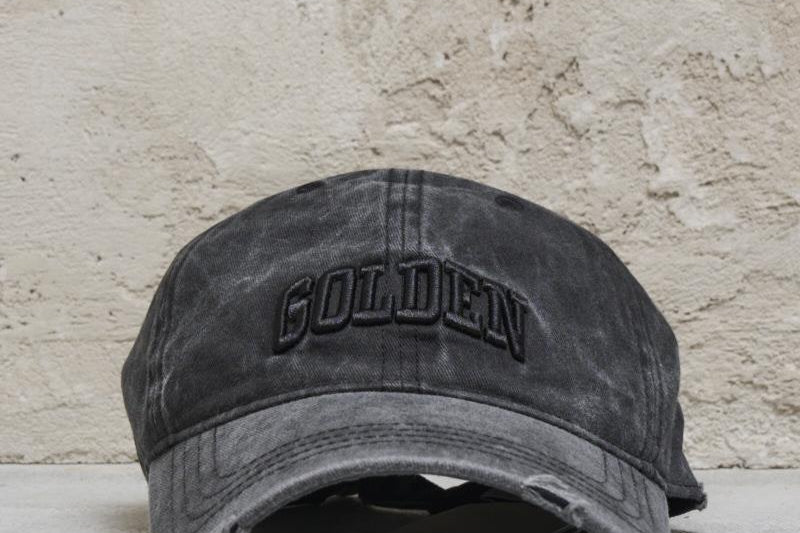 Cappello donna baseball denim grigio GUP01038 P00197860318 GOLDEN GOOSE 