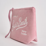 Pochette donna Aline Corduroy in velluto rosa ALINE COURD21 MC2 SAINT BARTH 