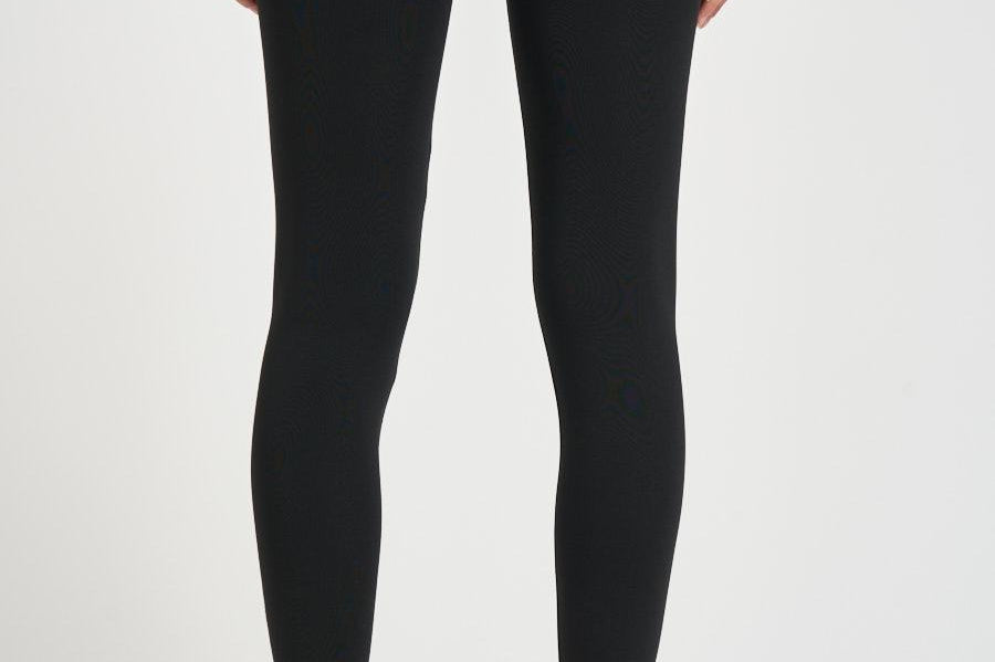 Leggins donna in tessuto tecnico nero LGPW 080K AUTRY 
