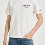T-shirt uomo girocollo bianca Regatta SAILBOAT 10 MC2 SAINT BARTH 