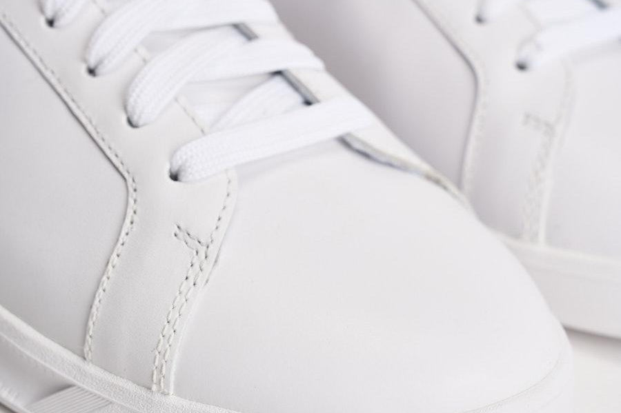 Sneakers uomo Heritage Court II bianca e beige 809940762 001 RALPH LAUREN 