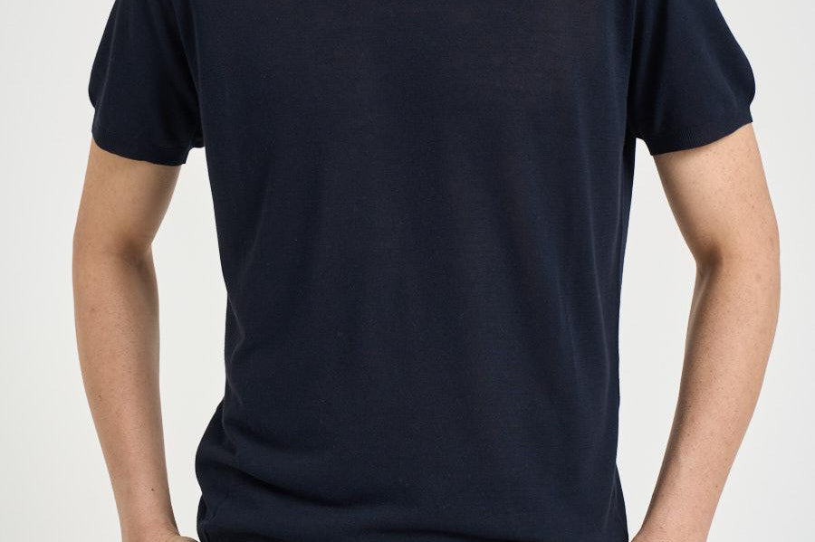 Maglia uomo blu navy M010524 151 ACCADEMIE TESSILI 