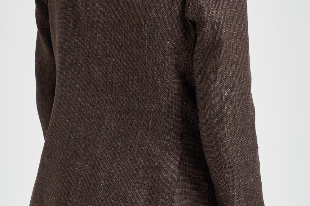 Giacca uomo Montecarlo monopetto marrone 1SMC22K 340346EM964 TAGLIATORE 