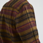 Camicia uomo a quadri marrone 1000546 625 LES DEUX 