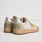 Sneakers donna Ball Star grigia e gialla GWF00117 F00814583251 GOLDEN GOOSE 