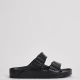 Sandalo arizona in gomma donna 129423 BLACK BIRKENSTOCK 