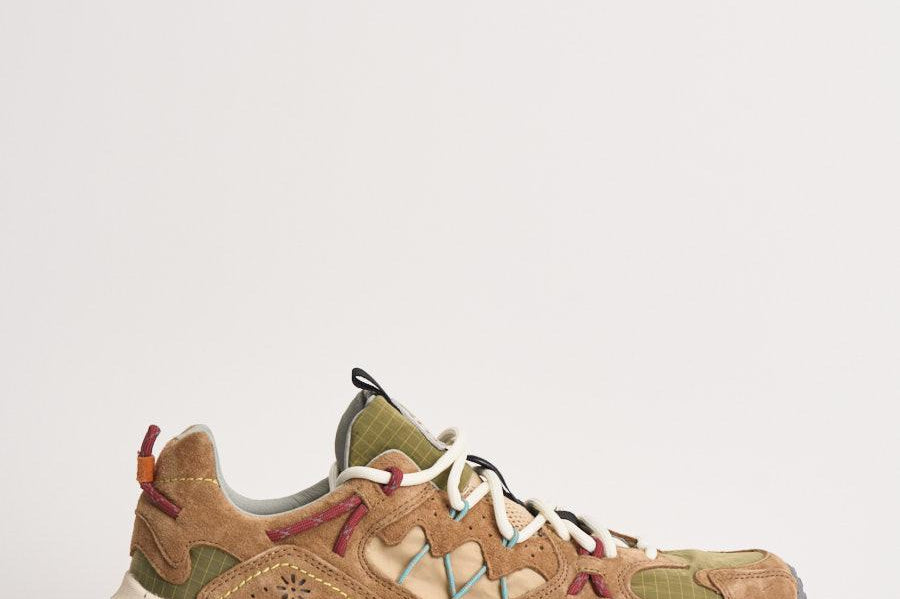 Sneakers uomo Yamabushi cammello YAMABUSHIM 1D57BISCUIT FLOWER MOUNTAIN 