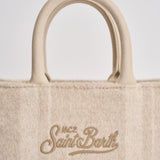 Borsa donna Vanity Felt beige VANITYFELT CHECK1110 MC2 SAINT BARTH 