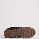 Sneakers donna Windspin in suede nera WSLW YN01 AUTRY 