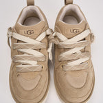 Scarpa donna Lowmel in suede beige 1169493 MUSTARD SEED UGG 