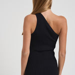 Abito midi monospalla donna KELLIE BLACK IRO 