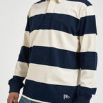 Polo uomo a righe blu 731262W A08 SEBAGO 