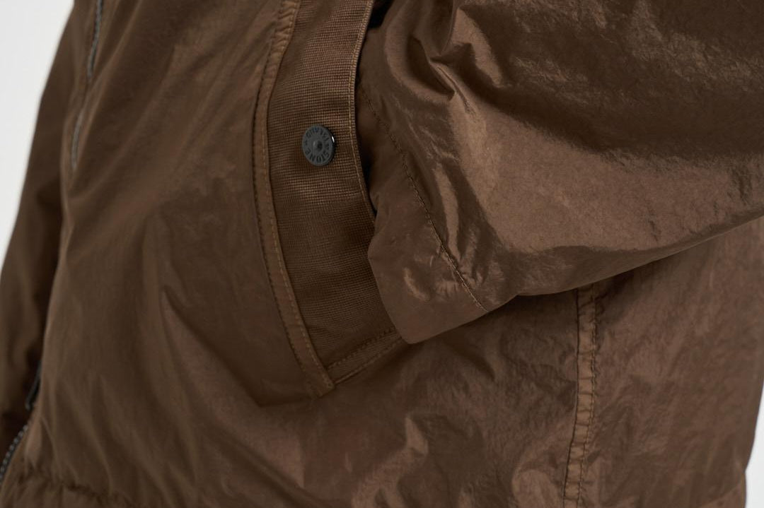 Giacca uomo con cappuccio marrone 4100001 S0A23V007C STONE ISLAND 