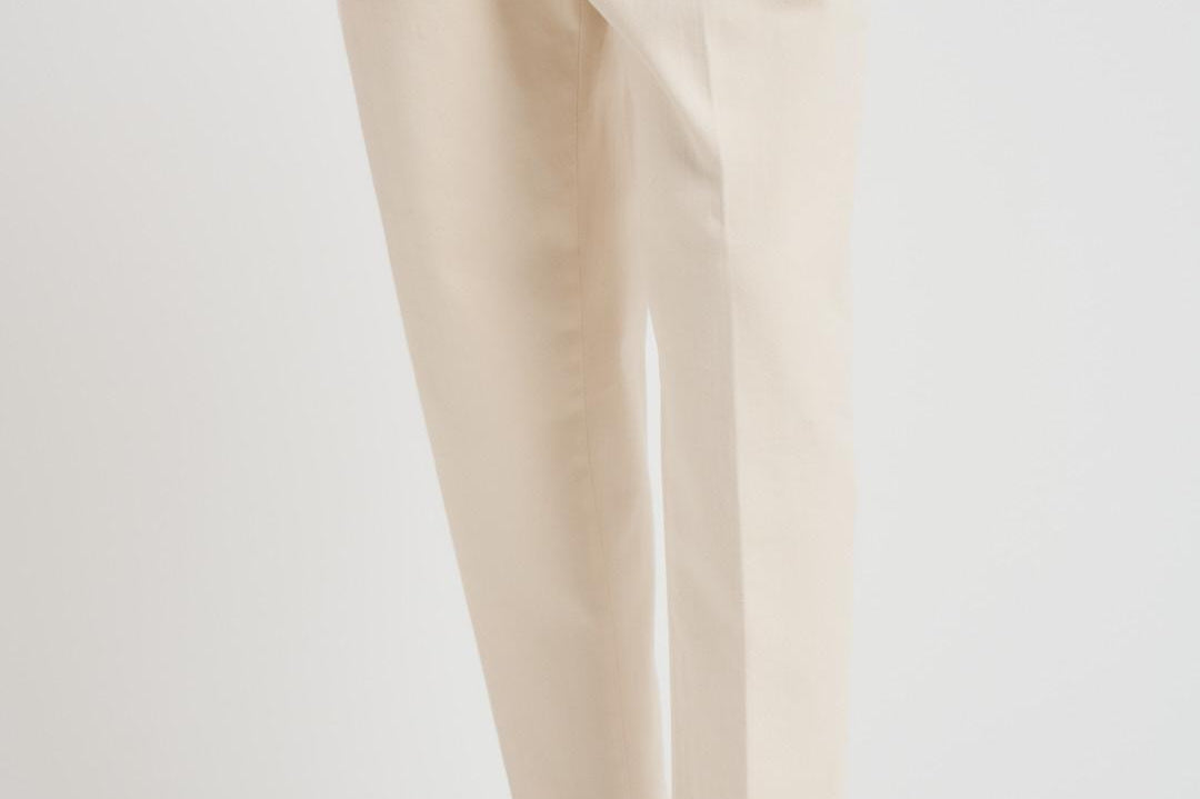 Pantalone uomo con pince burro BELLOD 400196103 BRIGLIA 