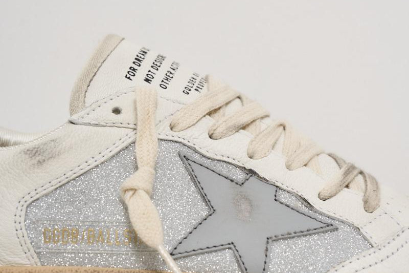 Sneakers donna Ball Star silver GWF00327 F00685610757 GOLDEN GOOSE 