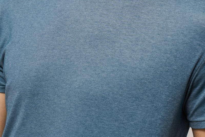 T-shirt uomo girocollo délavé blu 25221 60 RRD 