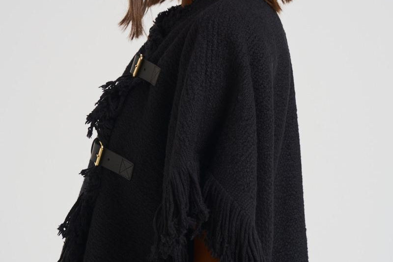Cappotto donna midi Greya nero MA0449FB C3D04I01BK ISABEL MARANT 