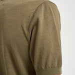 Polo uomo in maglia verde SLOANCOTTON 52 MC2 SAINT BARTH 