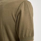 Polo uomo in maglia verde SLOANCOTTON 52 MC2 SAINT BARTH 
