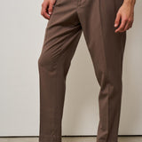 Pantalone uomo carrot fit marrone IRNO 257127 SANTANIELLO 