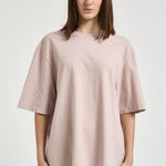 T-shirt donna girocollo rosa GUP01873 P00157625235 GOLDEN GOOSE 