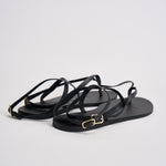 Sandali infradito donna neri I1.5Y0 BLACKCROSSOVER MANEBI' 