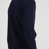 Cardigan uomo con zip blu notte RFCKN708A 110149A888 C.P. COMPANY 