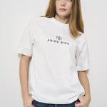 T-shirt donna bianca Jaylin 10280 IVORY ANINE BING 