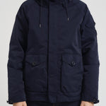 Piumino uomo cappuccio blu notte 19CMW189A 11089G888 C.P. COMPANY 