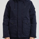 Piumino uomo cappuccio blu notte 19CMW189A 11089G888 C.P. COMPANY 