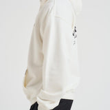 Felpa uomo con cappuccio bianca OCM4113 FLATWHITE072 REPRESENT 