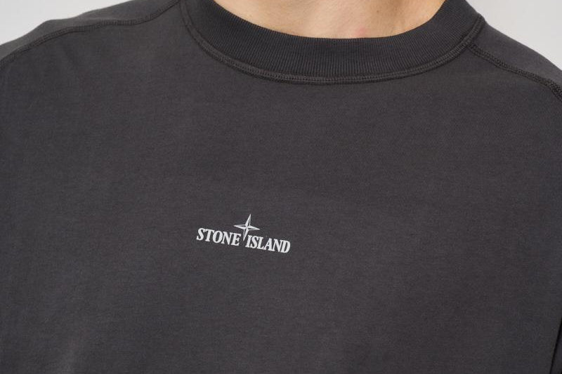 T-shirt uomo girocollo grigio 2100020 S0080V0065 STONE ISLAND 