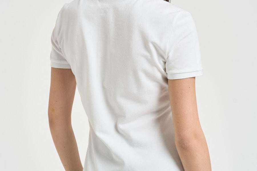 Polo donna bianca PF5462 001 LACOSTE 