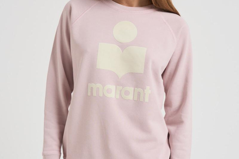 Felpa donna Millyny rosa SW0160FA C3M07ELKEC MARANT ETOILE 
