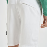 Bermuda uomo in tuta bianco 6200011 S0051V0001 STONE ISLAND 