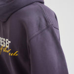 Felpa uomo con cappuccio viola MLM4270 PLUM REPRESENT 
