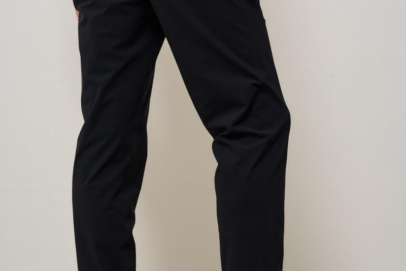 Pantalone uomo gamba dritta nero 25309 10 RRD 
