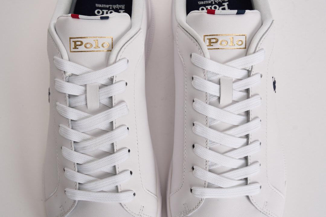 Sneakers uomo Heritage Court II bianca 809860883 003 RALPH LAUREN 