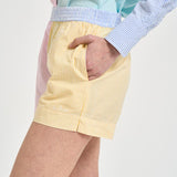 Shorts donna a righe multicolor MEA002 MIX MC2 SAINT BARTH 