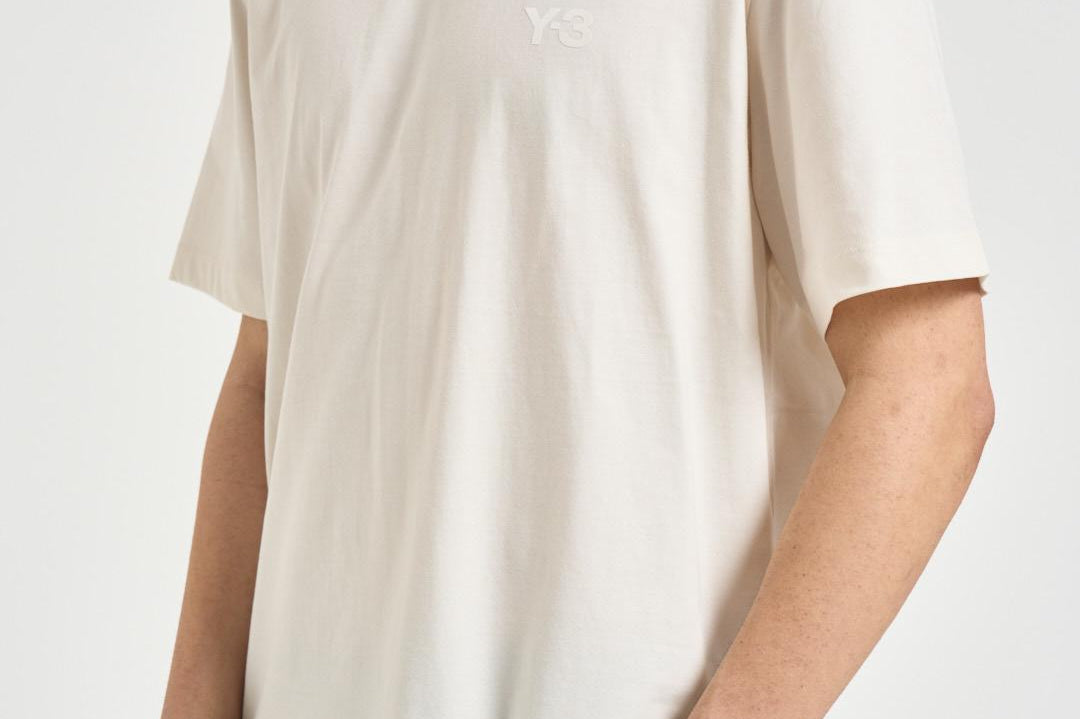 T-shirt uomo girocollo avorio KQ9782 WHITE Y-3 