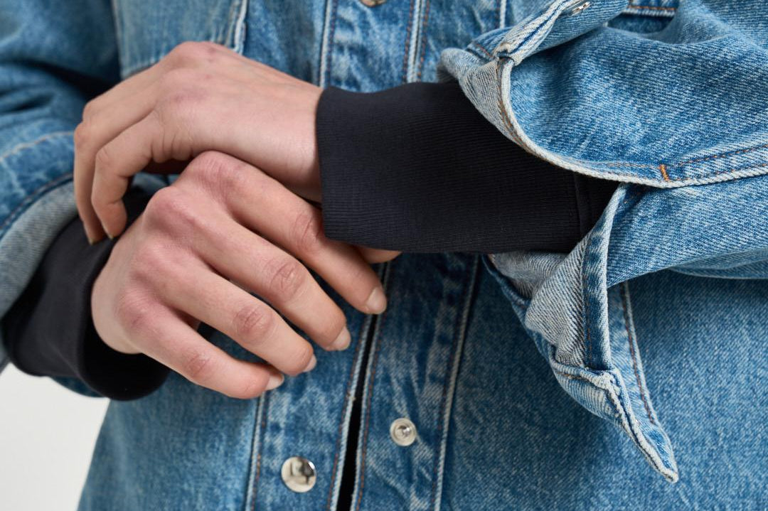 Camicia donna Paxton over in denim chiaro 11690 WHD9BALTICBLUE ANINE BING 