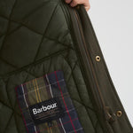 Gilet uomo trapuntato Lowerdale verde oliva MGI0298 OL91 BARBOUR 