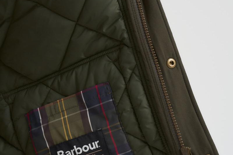 Gilet uomo trapuntato Lowerdale verde oliva MGI0298 OL91 BARBOUR 