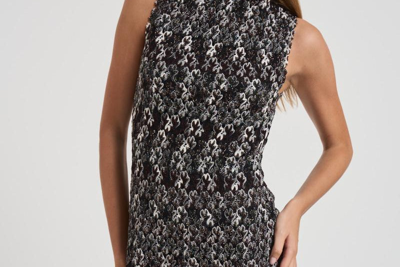 Abito midi in pizzo donna G22 BR012HS80DP MISSONI 