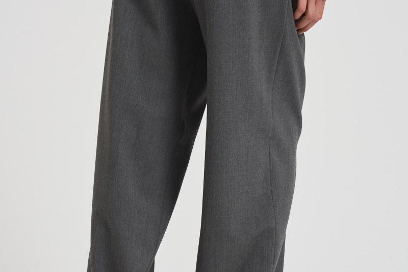 Pantalone sartoriale in lana donna GEM11S37 GRIGIO NINE IN THE MORNING 
