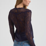 Top donna Diem in raso blu HT0694FA C3J05IBKMD ISABEL MARANT 