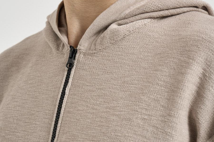 Felpa uomo in maglia con zip pietra 5100050 S01B0V009A STONE ISLAND 